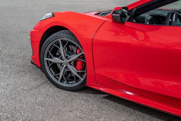 2020 Chevrolet corvette side view