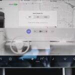 2020 Tesla Model 3 infotainment screen close view