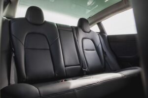 2020 Tesla Model 3 rear seats 2