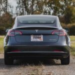2020 Tesla Model 3 rear view