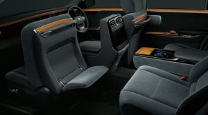 2020 Toyota Century full interior view