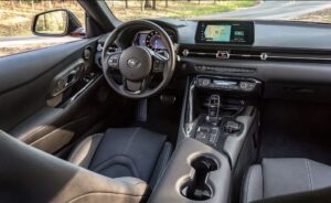 2020 Toyota supra Interior front cabin view