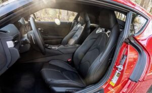 2020 Toyota supra front seats
