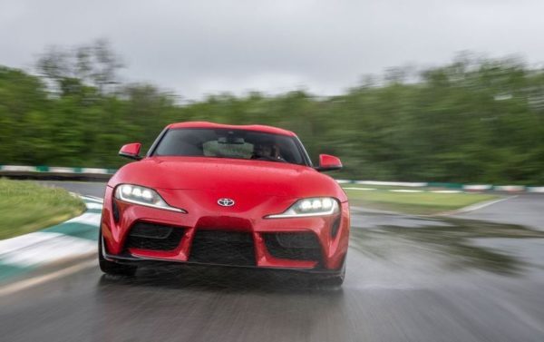 2020 Toyota supra front view