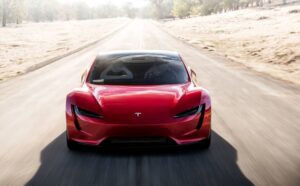 2021 Tesla Roadster front view