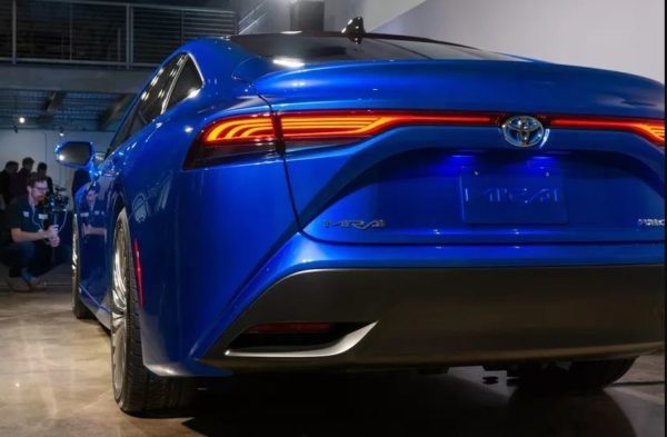 2021 Toyota Mirai Awesome full rear view