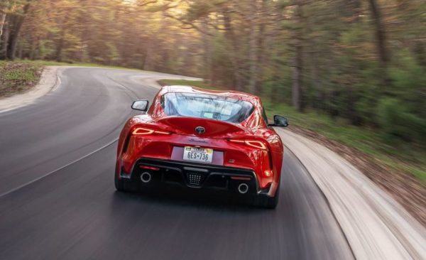 2020 Toyota Supra Rear View