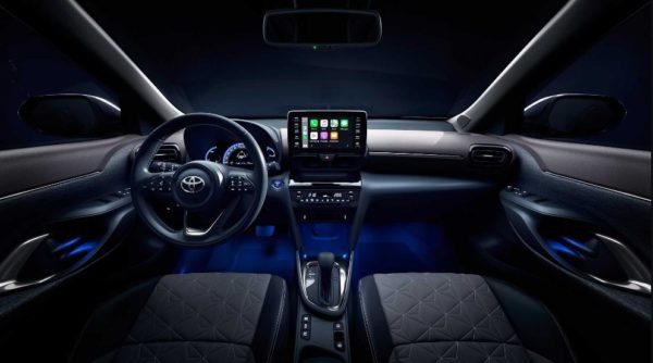 2021 Toyota Yaris Cross front cabin interior