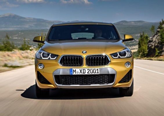 BMW 2 Series X2 SUV front close view 1