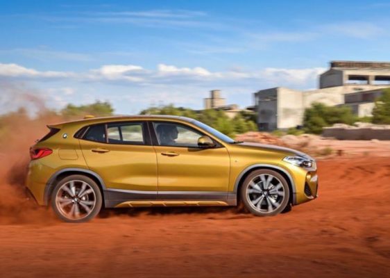 BMW 2 Series X2 SUV side view 1