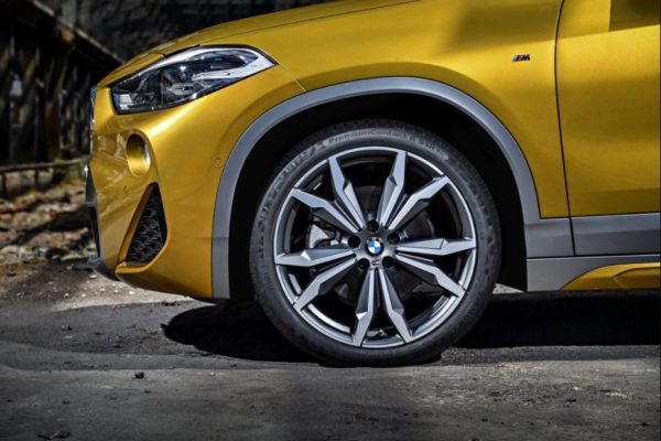 BMW 2 Series X2 SUV wheels view 1