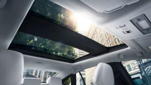 toyota Mirai Sedan 2nd Generation sunroof view