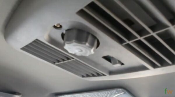 Foton M 280 Aumark roof air vents view