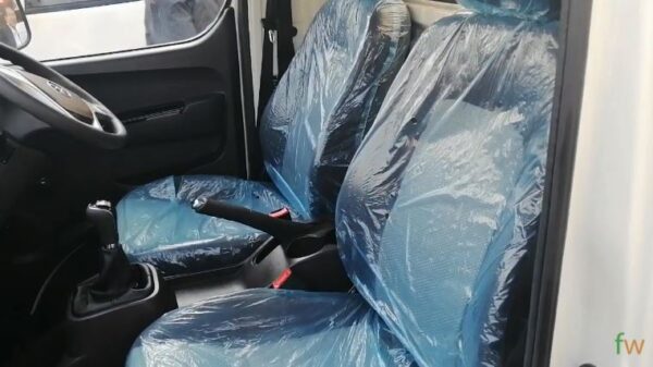 Foton TM 3H front seats view