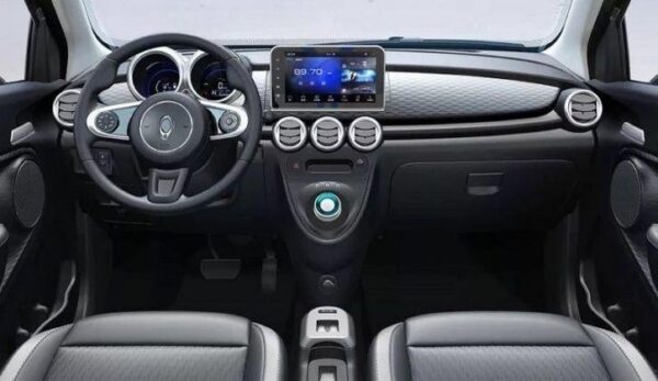 ORA R1 EV front cabin interior view