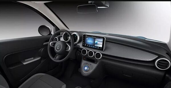 ORA R1 EV front dashboard and features view