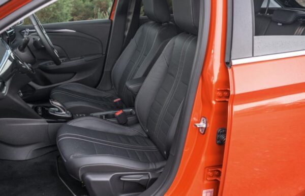 6th Generation Vauxhall corsa front seats view