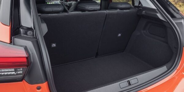 6th Generation Vauxhall corsa luggage area view