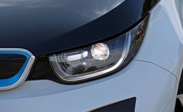 BMW i3 REX front headlamps view