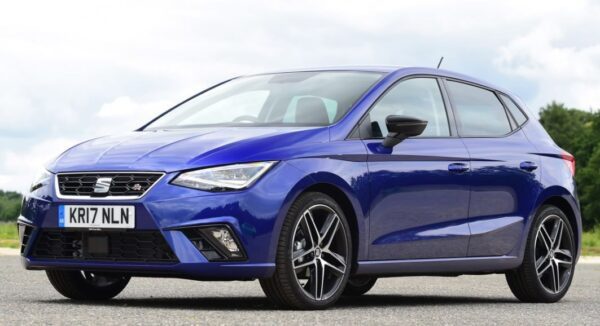 SEAT Ibiza 5th Generation full view from front