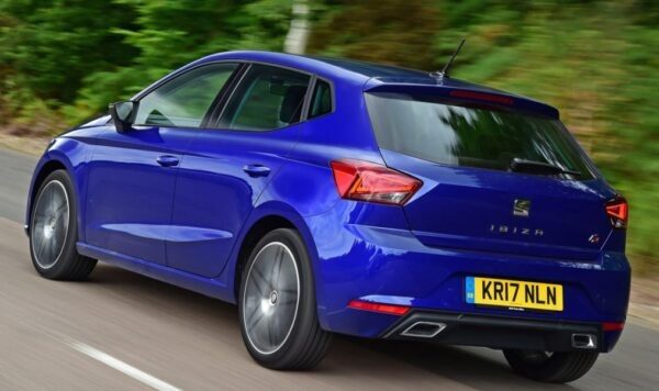 SEAT Ibiza 5th Generation side Rear view