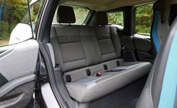 bmw i3 Rex Rear seats view