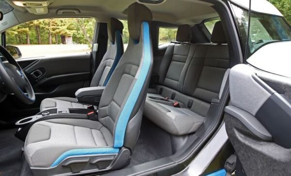 bmw i3 Rex full interior cabin view