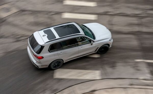 1st Generation BMW X7 SUV Upside View