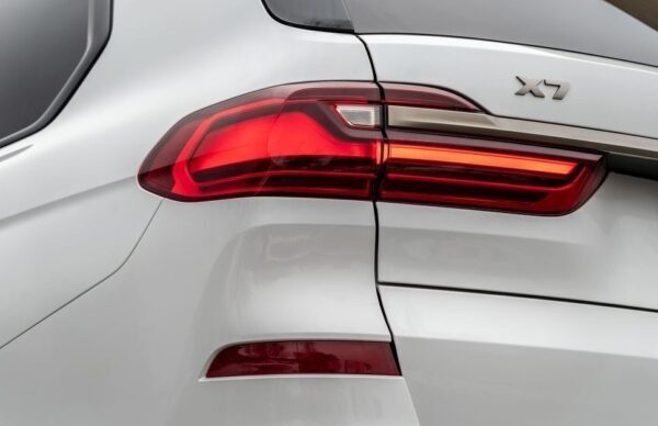 1st Generation BMW X7 SUV rear tail lights close view