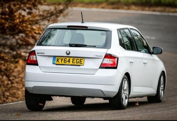 3rd Generation Skoda Fabia Rear view