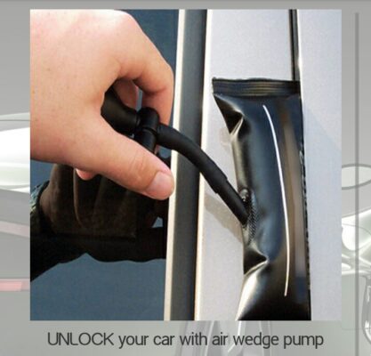 unlock your car with air wedge pump