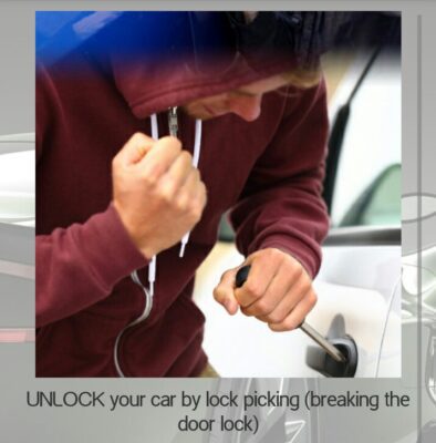 unlock your car with lock picking