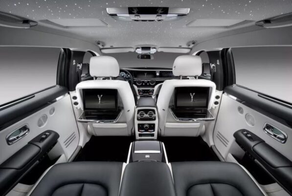 2021 Rolls Royce Ghost New Model full interior view