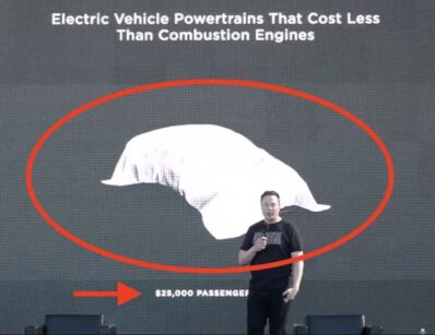 Elon Musk Planning for Small Autonomous Electric Hatchback worth 25000
