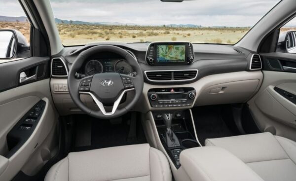 Hyundai Tucson 3rd Generation front cabin interior