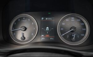 Hyundai Tucson 3rd Generation information cluster view