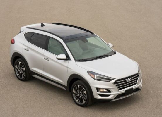 Hyundai Tucson 3rd Generation view from the upside