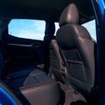 1st Generation MG ZS SUV Rear seats view