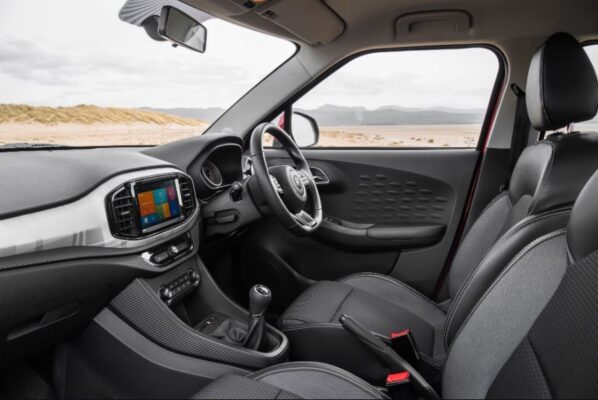 2nd Generation MG3 facelifted front cabin interior quality view