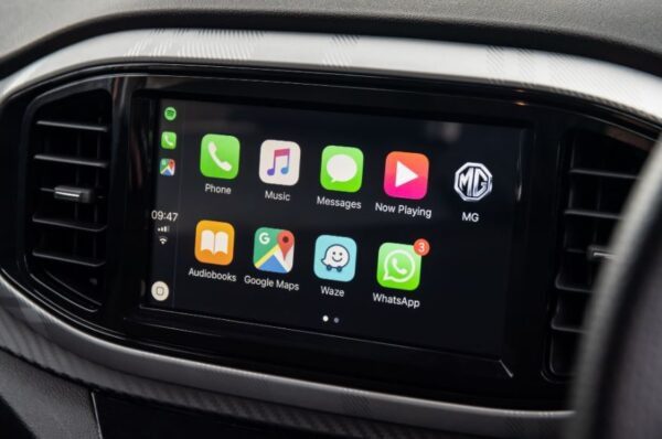 2nd Generation MG3 facelifted infotainment interactive view