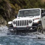 4th Generation Jeep Wrangler off road capability driving view