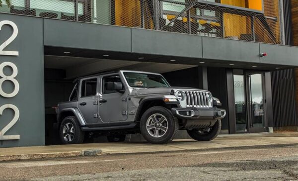 4th Generation Jeep Wrangler side view