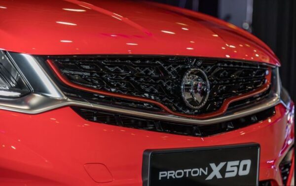 1st Generation Proton X50 SUV front grille