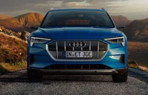 1st generation Audi E tron Electric SUV front view