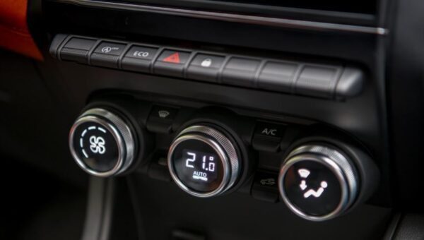 2nd Generation Renault Captur SUV buttons and other controls
