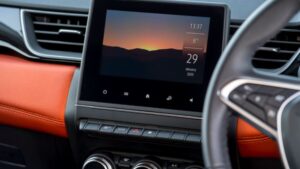 2nd Generation Renault Captur SUV infotainment screen