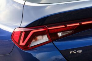 5th Generation KIA optima Sedan Blue tail lamps