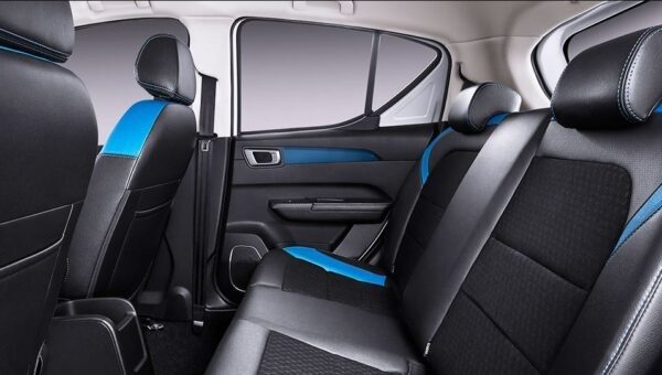 1st Generation BAIC EC3 EV hatchback Rear seats