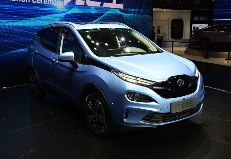 1st Generation BAIC EX3 EV title image 1st Generation BAIC EX3 EV title image