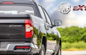1st Generation MG Extender Pickup Truck tail lamps close view